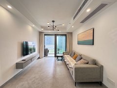 深圳宝安宝安中心区海纳公馆,精装三房,看泳池,安静,全家私电器,随时看房出租房源真实图片
