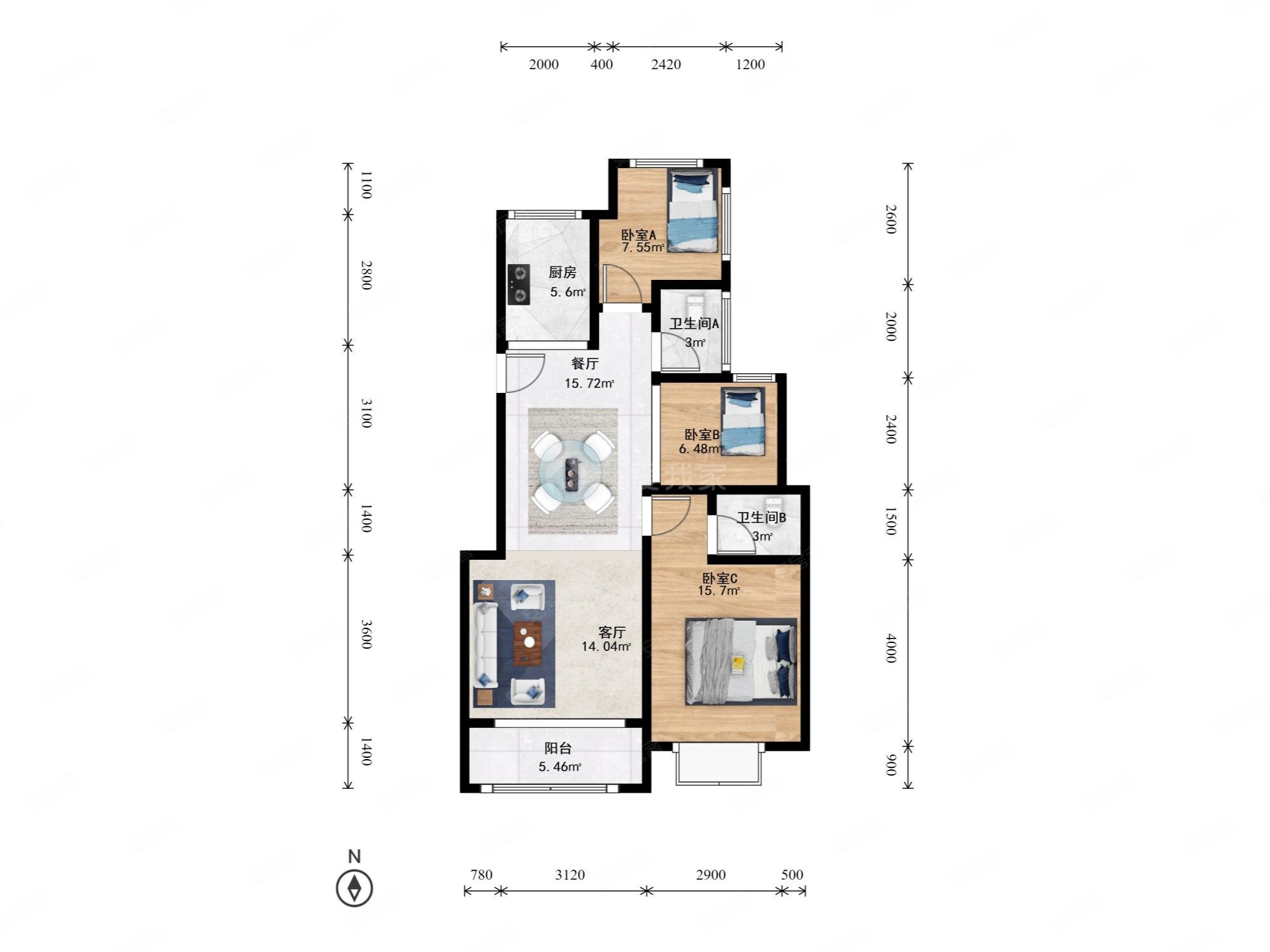 东南钱江蓝湾公寓住宅