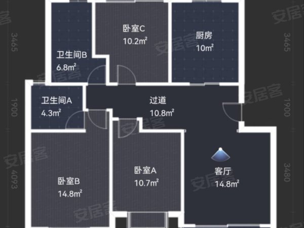 苏州太仓娄东丽景嘉园市中心,丽景嘉园,电梯精装两房  全新装修 拎包