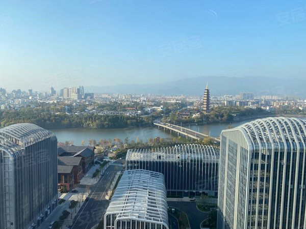 金华金东多湖富力三江都荟万达旁 古子城附近 电梯江景房 全新单间