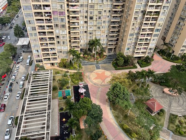 深圳宝安沙井濠景城沙井西站旁濠景城花园小区三房二厅一卫,朝南户型