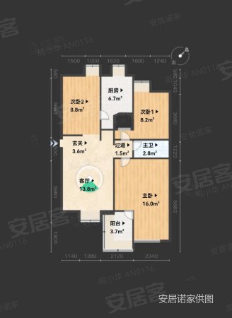 莲岳里小区3室1厅1卫78.89㎡南435万