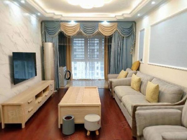 天元美居乐 2室2厅2卫 电梯房 精装修 押一付一 可短租,岳塘租房-湘潭