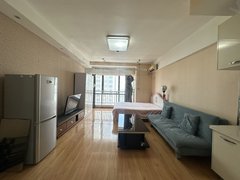 银川金凤正源北街房间不冷！已办停暖！悦海新天地46平米空调房（设施齐全）可看出租房源真实图片