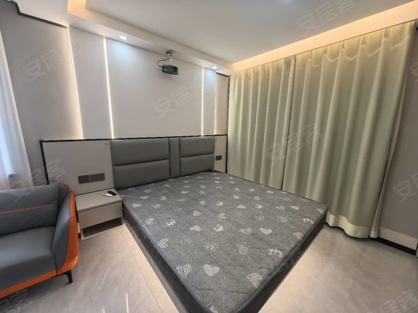 金华永康永康市区高圳路235,251号小区东站巴黎商街全智能带投影家电齐全可月付停车方便采光好出租房源真实图片