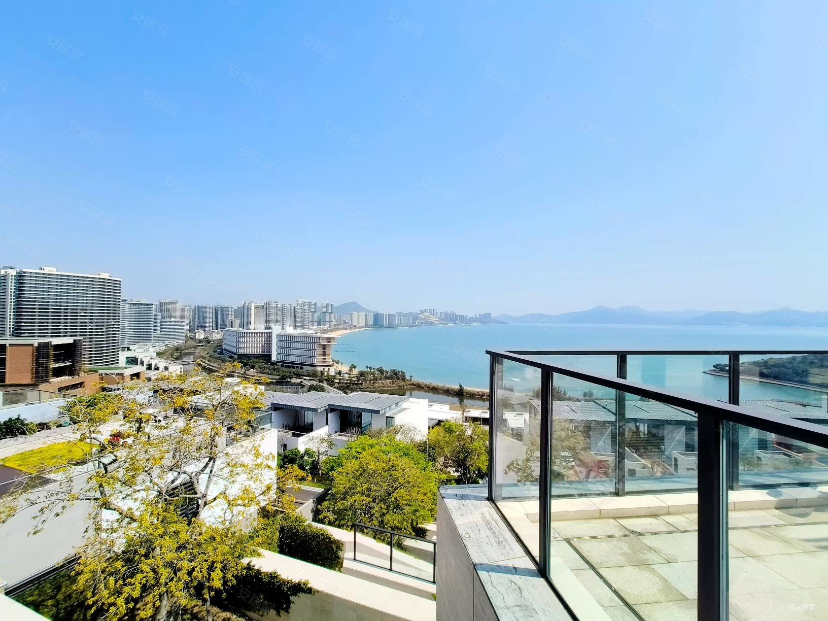 山水爱好者,旅居豪宅,山顶别墅,一线海景,华润小径湾别墅,华润小径湾