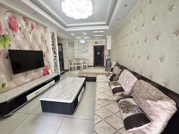 学府雅苑!精装两室出租,家具家电齐全!近传媒大,学