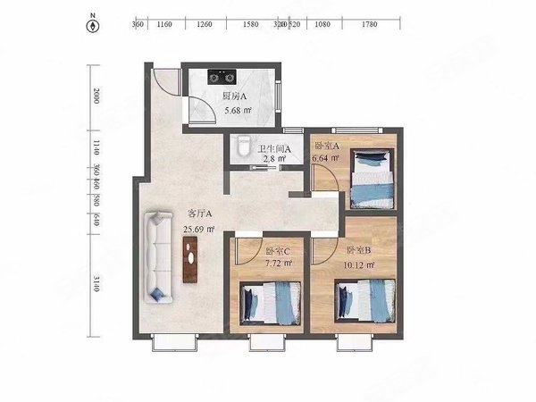 北京海淀魏公村魏公村佳苑魏公村地铁 韦伯豪 理工大学 民族大学 北外