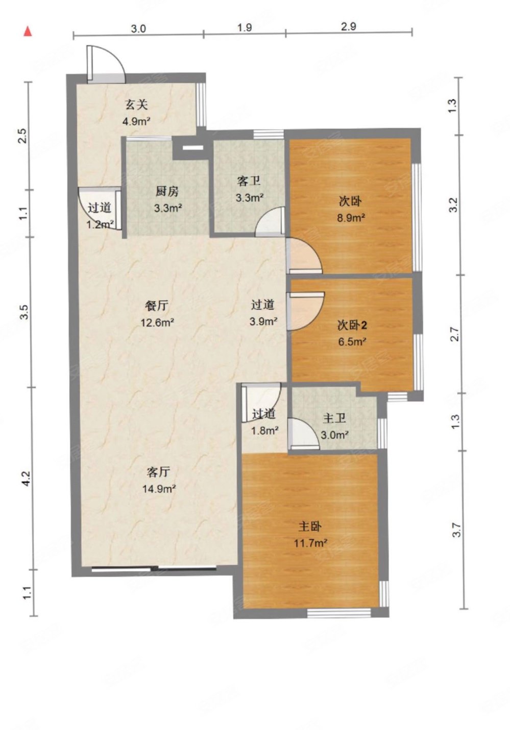 天誉湾三房笋盘急售楼层好视野好有钥匙随时看房