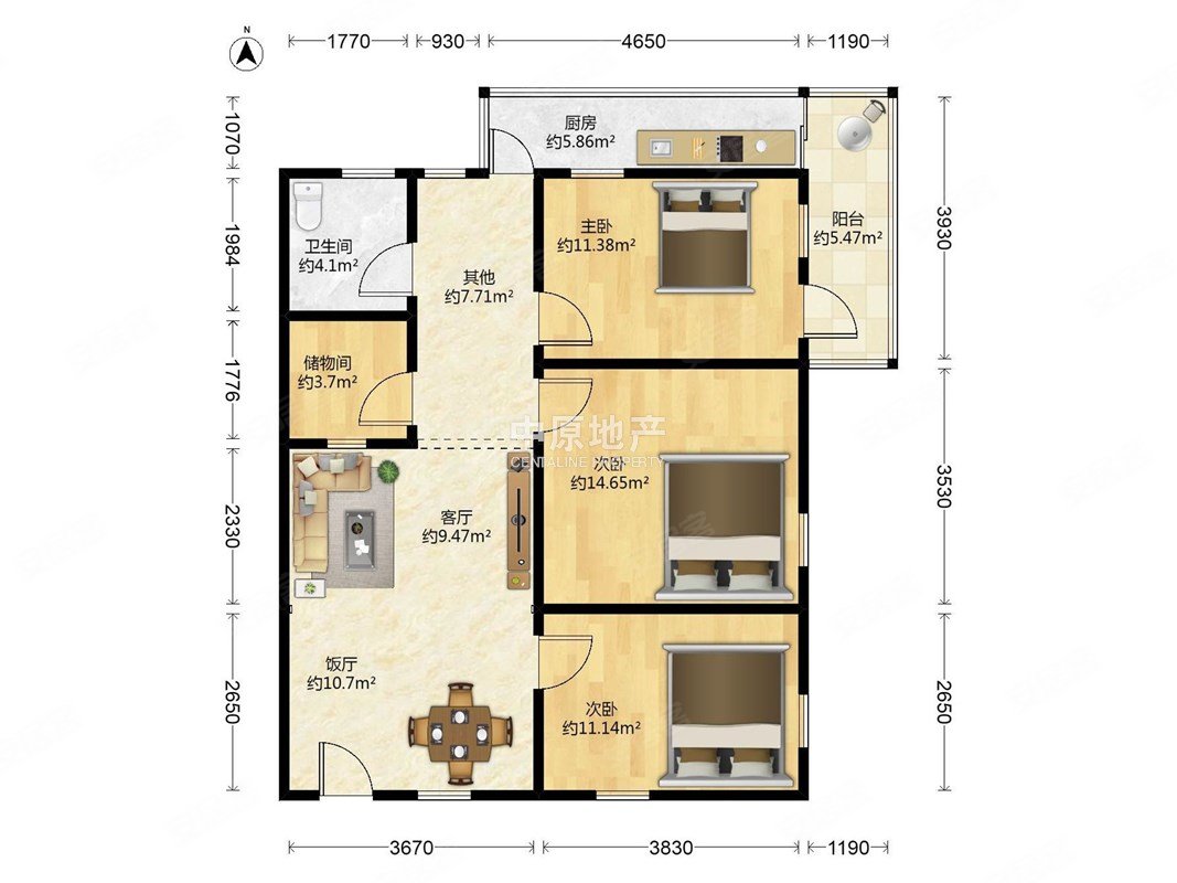 安静 电梯 单边位 大t字阳台 梅花路3房 附近可以匹配房源,梅花路电力