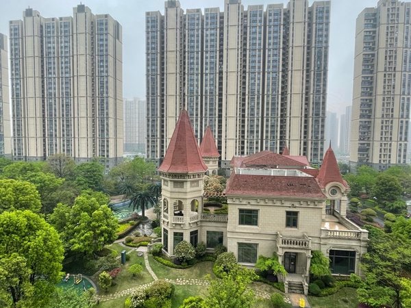 杭州萧山蜀山恒大帝景恒大帝景二期,开发商精装带地暖,边套户型自住