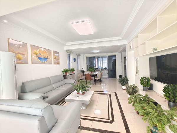 青岛城阳流亭华地仟佰墅白沙河公园136平豪华大别墅 带车位露台品质