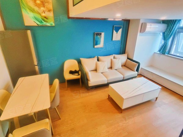 宁波鄞州钟公庙熙汐loft鄞州区山姆丨无套路实价丨万达商圈 两室精装