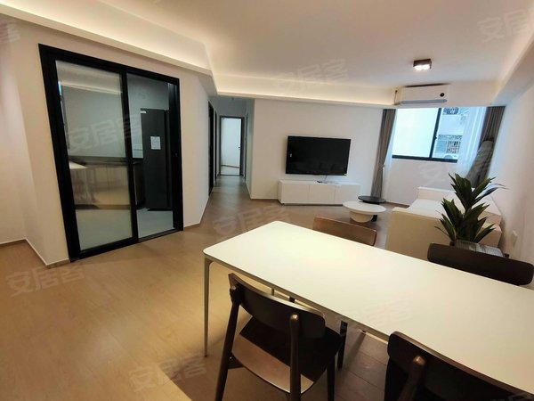 深圳福田岗厦彩虹新都福田cbd岗厦地铁口彩云阁电梯高层精装大三房