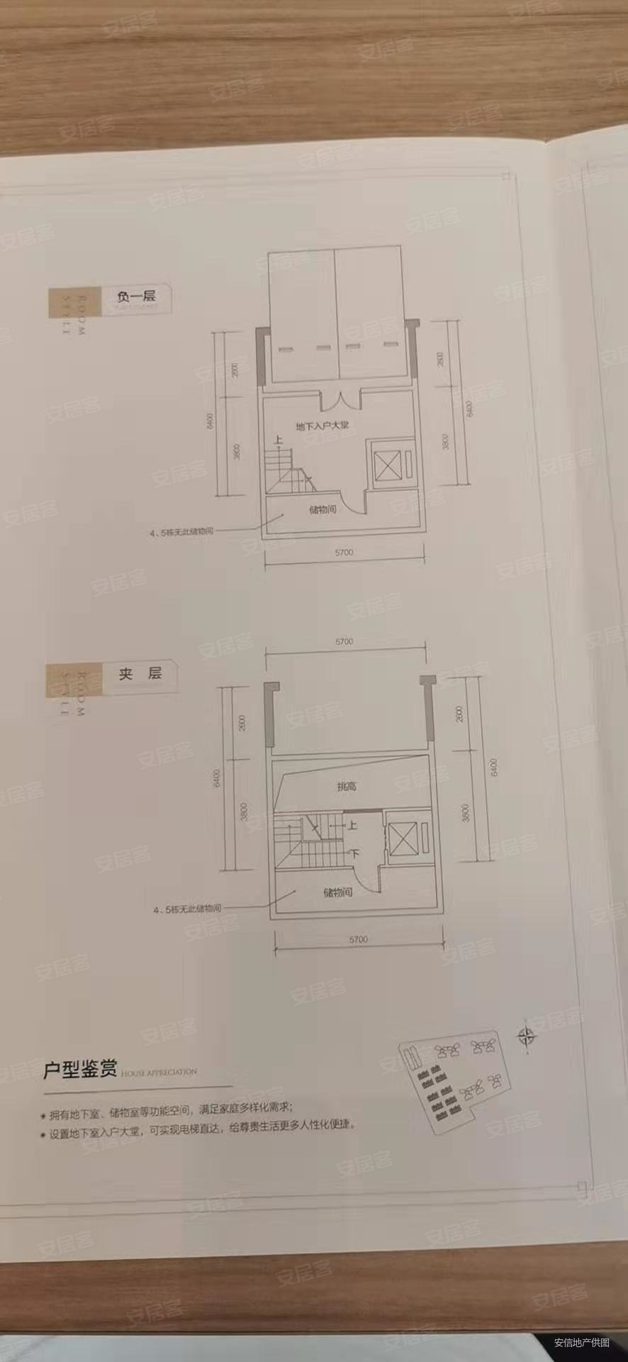 阳光城愉景湾别墅5室2厅5卫131㎡南北350万