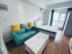 济南历下解放东路可月付,中国铁建国际城主卧阳台带飘窗,临龙湖天街,解放东路出租房源真实图片