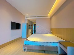 中懋天地酒店式公寓，接受短租，带中央空调，免费健身