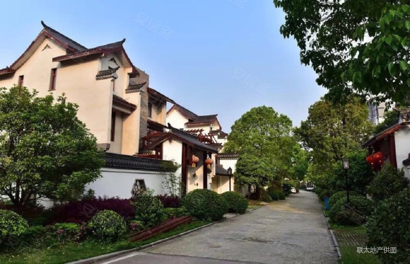 洋湖 宜家 中式别墅区汀湘十里 水系独栋 小区c位 大花园