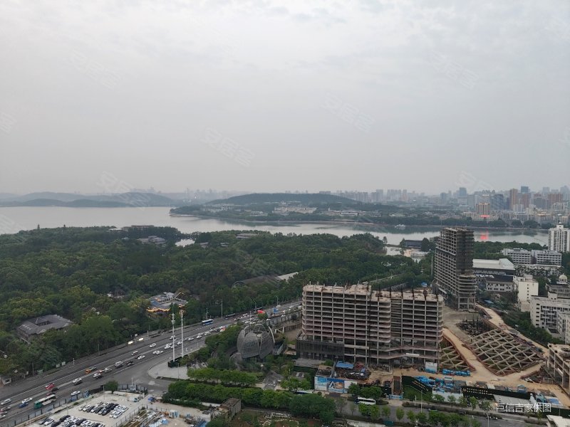 复地二期高层一线湖景房~无遮无挡~精致装修拎包入住,复地东湖国际(一