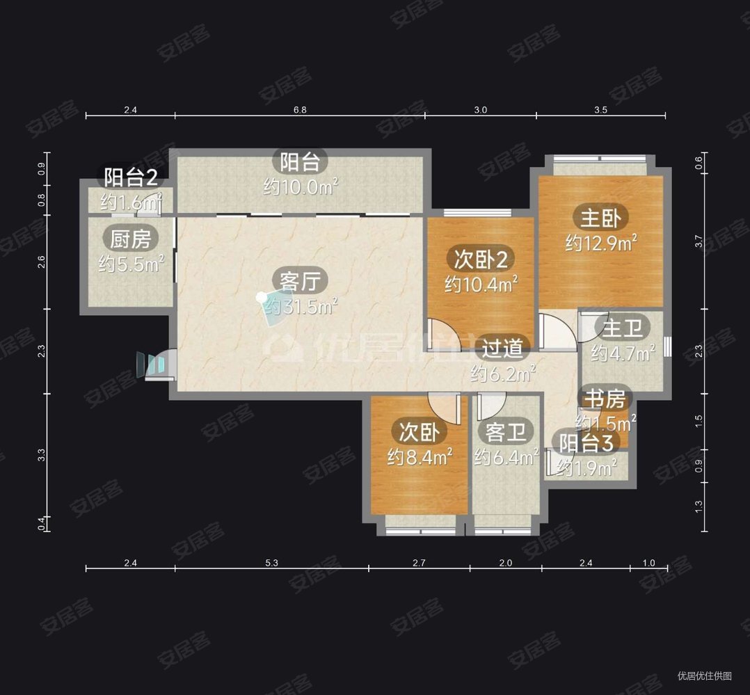 中国摩次新小区,小区环境好,户型方正大横厅设计,,中国摩金棕公馆二手
