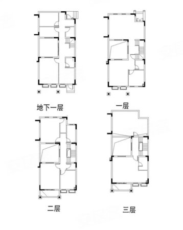 宝信润山(别墅)4室2厅4卫320㎡南北350万