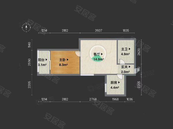 【多图】珠江新岸公寓,滨江东租房,滨江东网红小区 年轻人偏多 周边