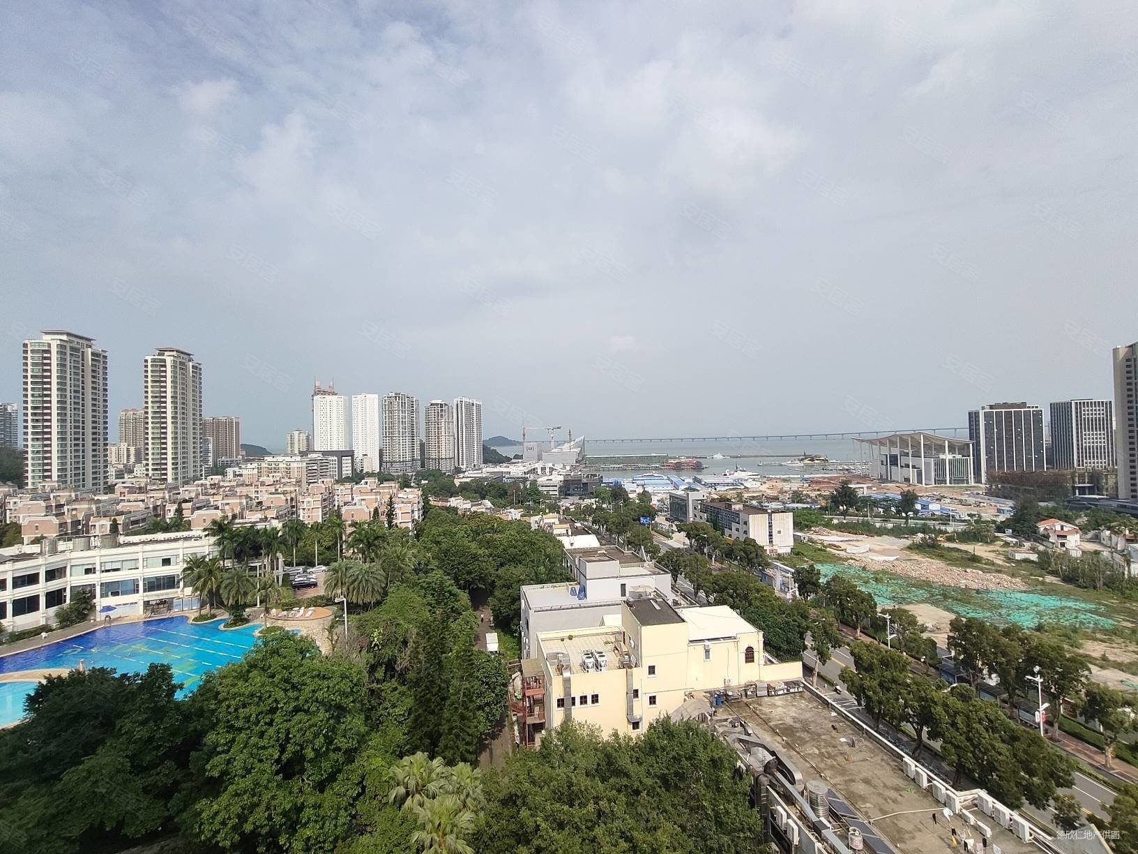 吉大(必看好房)华景花园 高层海景3房2卫看房有钥匙