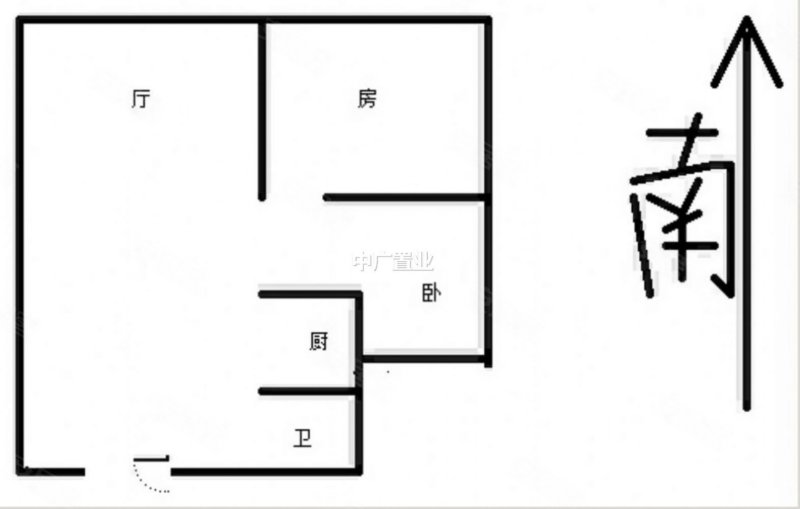 华鼎星城2室2厅1卫85.5㎡南北119.8万