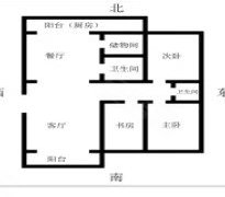 太原万柏林西矿街科大世纪花园 3室2厅2卫出租房源真实图片