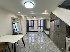 徐州鼓楼彭城广场和信广场，精装修，复试2层，家具家电齐全，密码锁出租房源真实图片