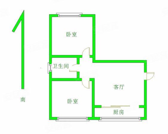 县府街筑家小区精装5楼刀把户型南北通透停车方便
