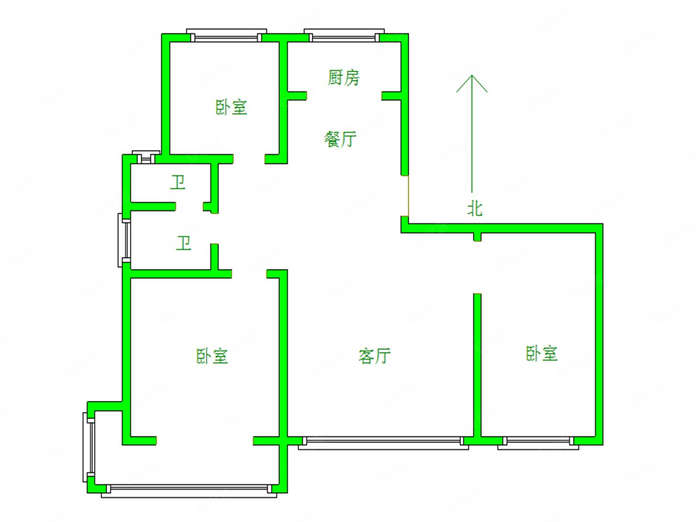 星光御园   位置 精装修带车位 电梯入户 二胎家庭