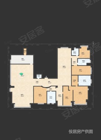 西山名苑5室4厅5卫637㎡南北285万