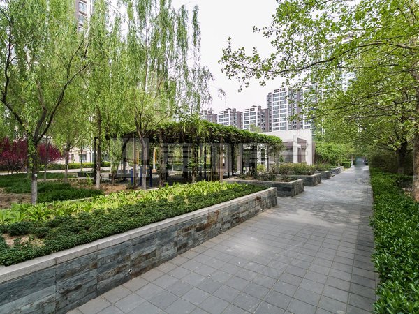 【多图】光大水墨风景,万柳租房,万柳光大水墨南北三居户型方正园区好