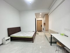 武汉青山建设七路招商一江璟城(商住楼) 采光好 精装修 1室0厅1卫出租房源真实图片