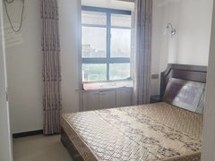 泗阳泗阳开发区长江路出租金碧蓝湾两室两厅一卫,家具家电齐全,1100每月出租房源真实图片