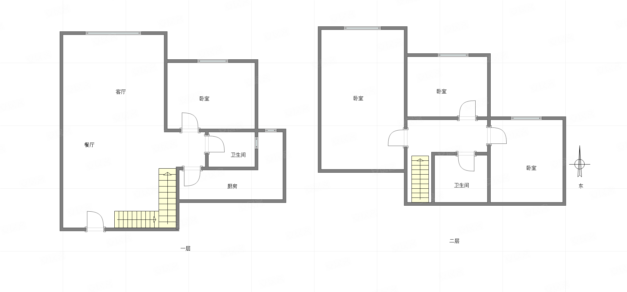 实际使用面积大 跃层4房 内天都 环境优美 装修就用了30w