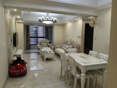 湖州吴兴西南新城急租包物业费！天河91平3室2厅1卫。家具家电齐全拎包入住出租房源真实图片