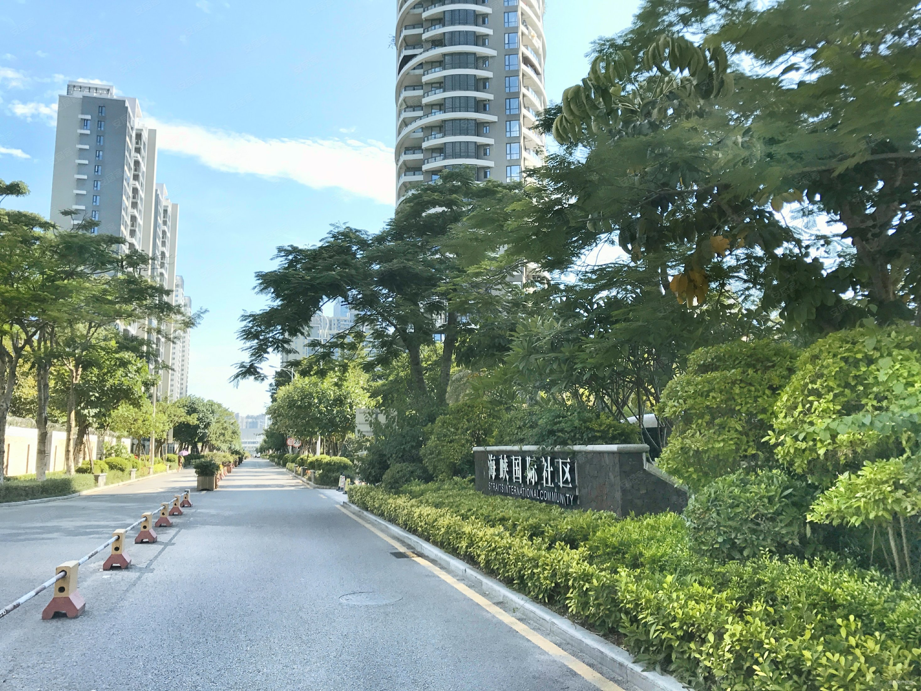 海峡国际社区一期精装实用3房高层采光好看中庭