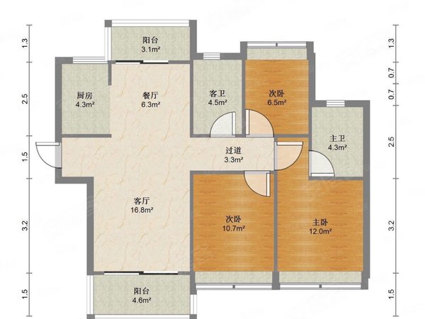广州增城荔城增江绿地珑玥府免停车 步行东区市场 珑玥府 首租 南北