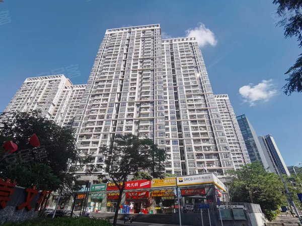 深圳南山大学城崇文花园崇文花园高档精装花园小区 两房双阳台 干净