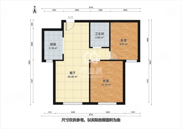 欣平苑2室1厅1卫85㎡南67万