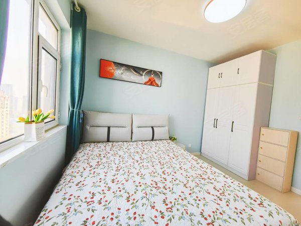 烟台芝罘南大街大成门(芝罘)大成门小区 带电梯 卧室朝阳 精装修 家电