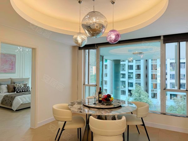 广州天河珠江新城东金碧华府金碧华府 超大阳台豪装3房 安静急租 钥匙