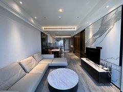 郑州郑东新区北龙湖全屋定制轻奢风一室 带车位 随时看房 翡云公寓 郑州北龙湖出租房源真实图片