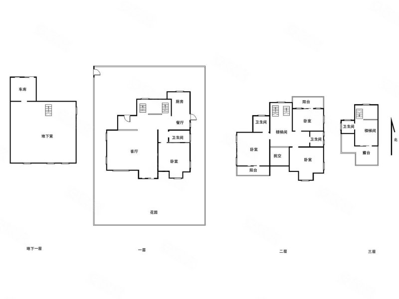 山语间独栋别墅,正气的朝南花园400方,有双车库