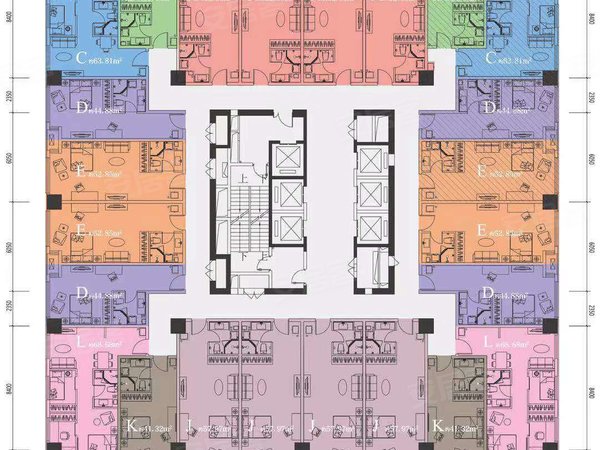 大连开发区万达广场万达广场(金州)万达广场 精装修一室大户型可押一付一家具家电齐全近比优特超市出租房源真实图片
