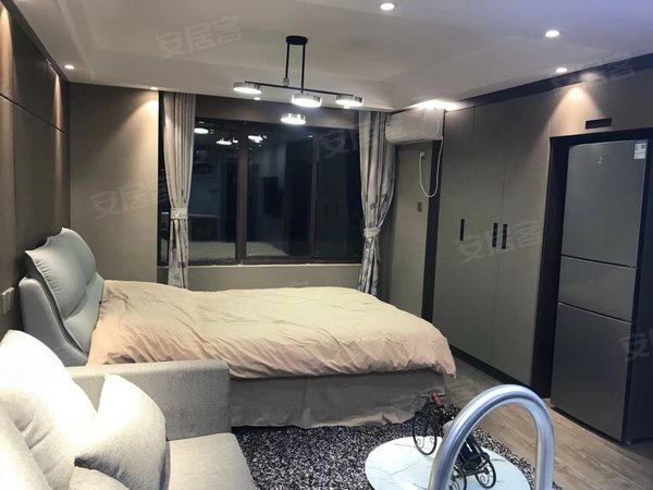 宿迁沭阳城南万达福璟南湖郡(商住楼)南湖郡 3楼朝南精装公寓出租