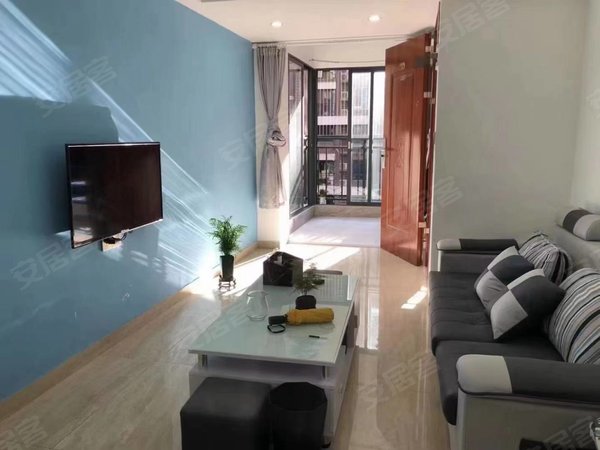 汕头澄海广益街道万景天悦出租万景天悦 隔大套1房1厅 55平方 全配套