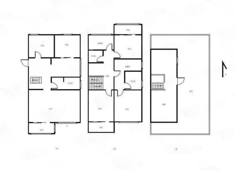 五矿九玺台(别墅)5室2厅3卫192.53㎡南北720万